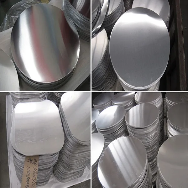 Polished Mill Finish Aluminum Round Plate 3003 5052 Round Aluminum Discs