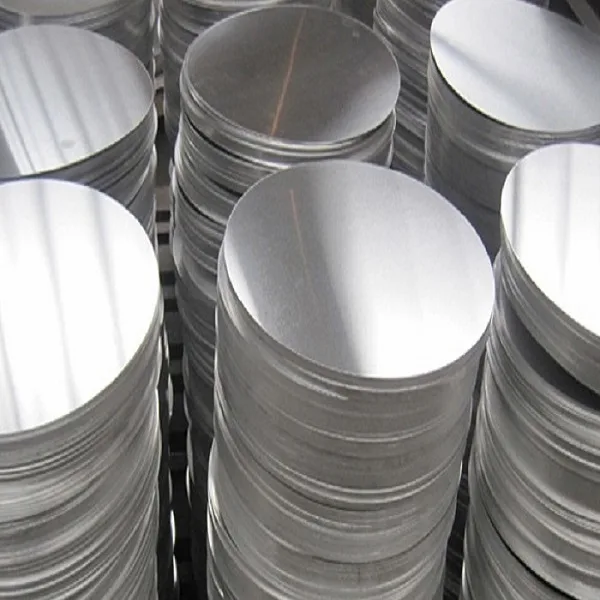 Polished Mill Finish Aluminum Round Plate 3003 5052 Round Aluminum Discs