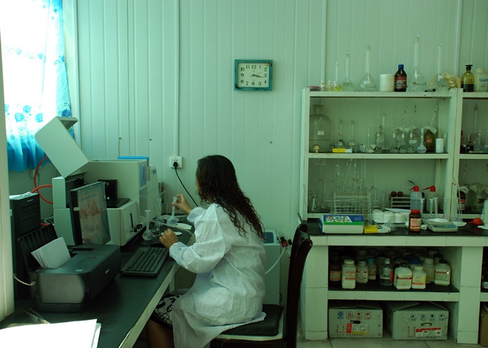 Quality lab for aluminum testing